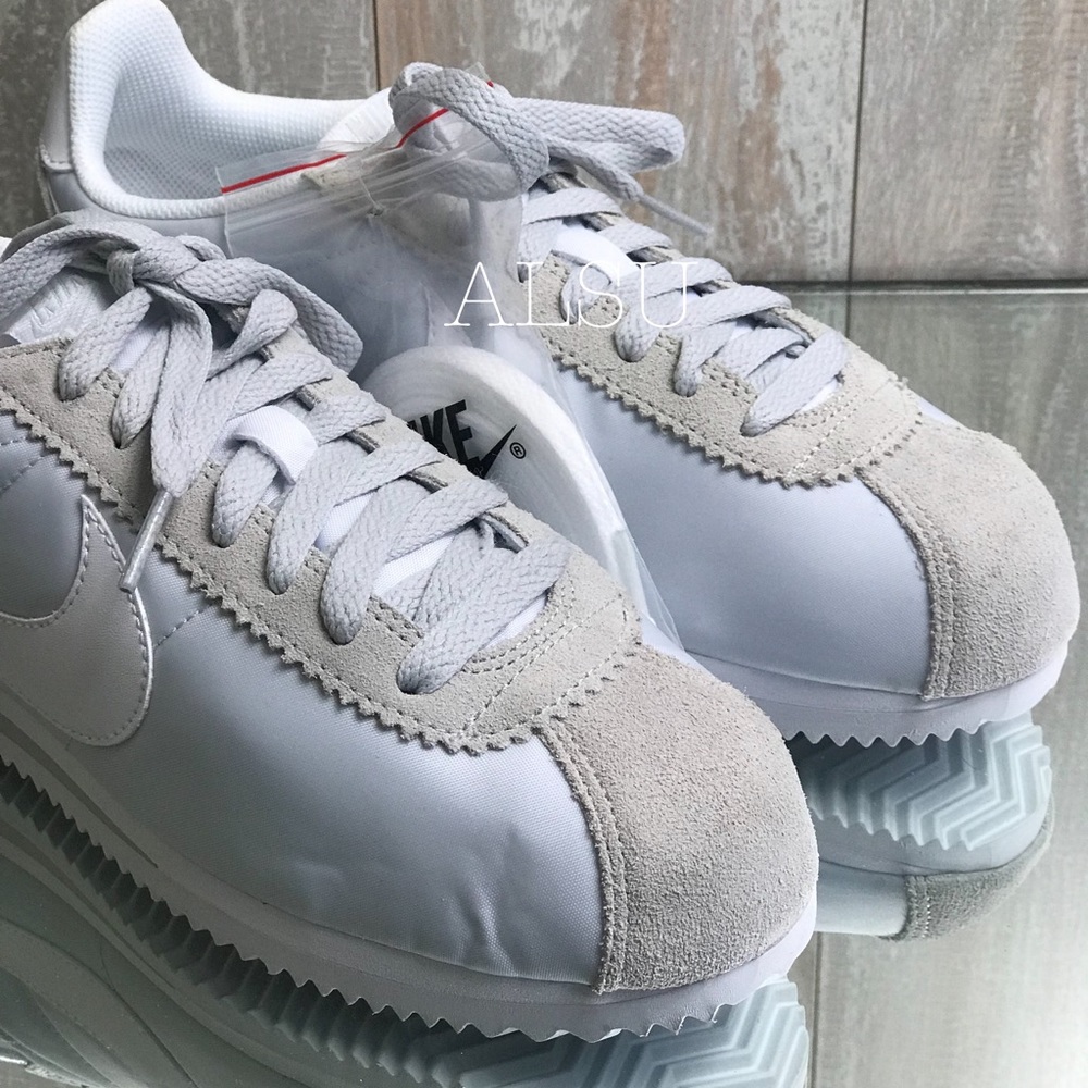 Nike Classic Cortez Nylon Pure Platinum W AUTHENT - Picture 6 of 8